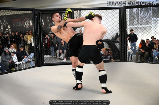 2023-04-15 Milano in the Cage 10 01513 Gabriele De Ciglio-Domenico De Fuccia